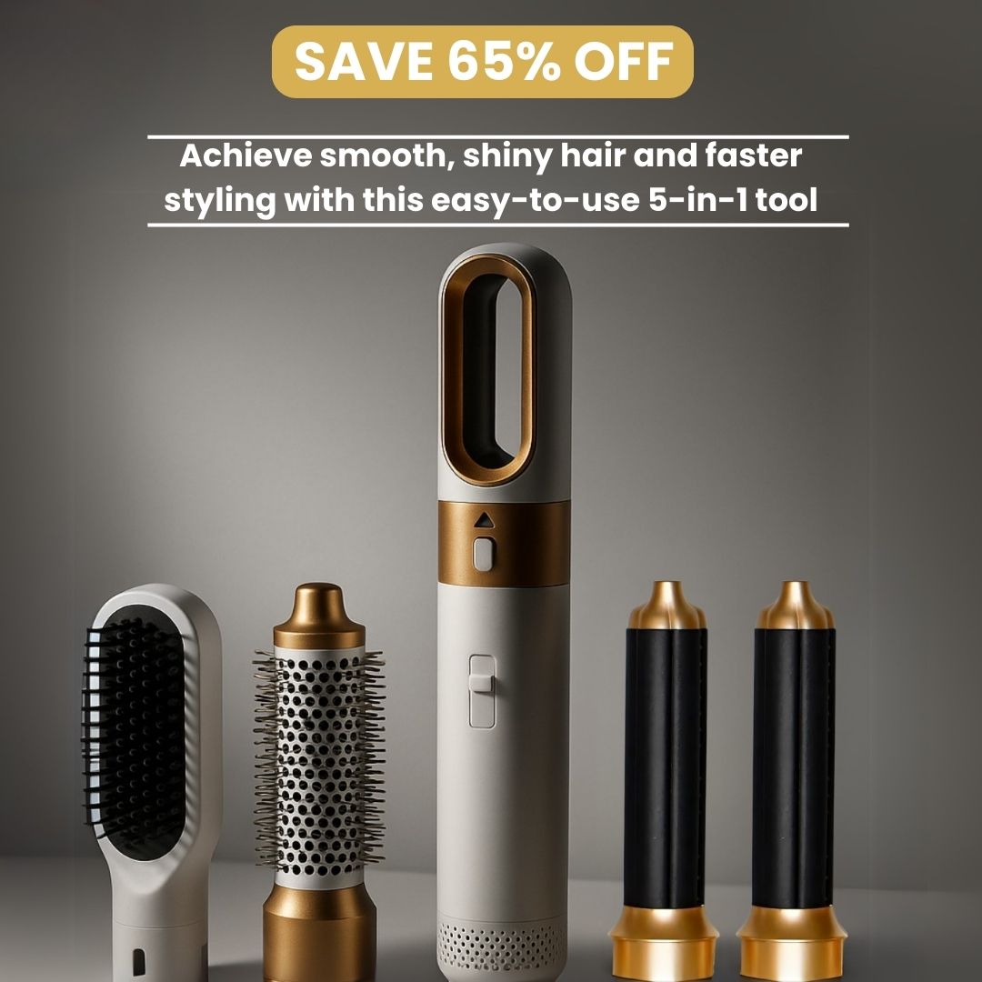 Éclat Dryer | 5-in-1 Hair Dryer Brush
